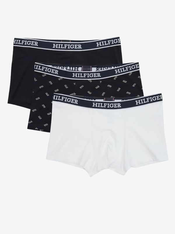 Tommy Hilfiger Underwear Tommy Hilfiger Underwear Oprijete boksarice 3 Piece Črna