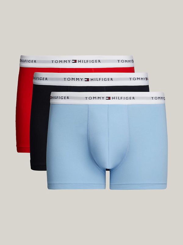 Tommy Hilfiger Underwear Tommy Hilfiger Underwear Oprijete boksarice 3 Piece Modra