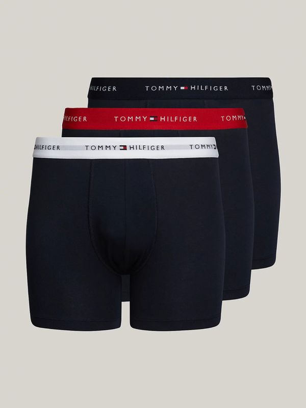 Tommy Hilfiger Underwear Tommy Hilfiger Underwear Oprijete boksarice 3 Piece Modra