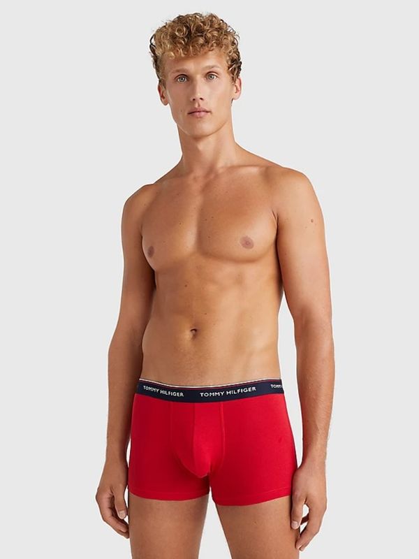 Tommy Hilfiger Underwear Tommy Hilfiger Underwear Oprijete boksarice 3 Piece Modra