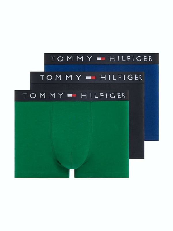 Tommy Hilfiger Underwear Tommy Hilfiger Underwear Oprijete boksarice 3 Piece Zelena