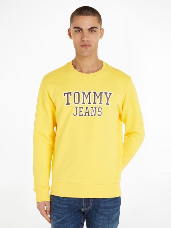 Tommy Jeans Tommy Jeans Entry Graphi Pulover Rumena