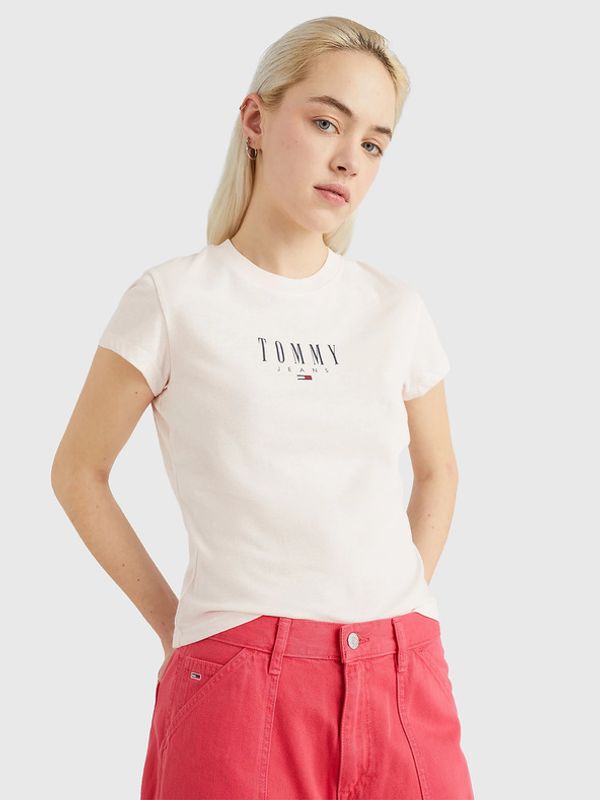 Tommy Jeans Tommy Jeans Essential Majica Roza