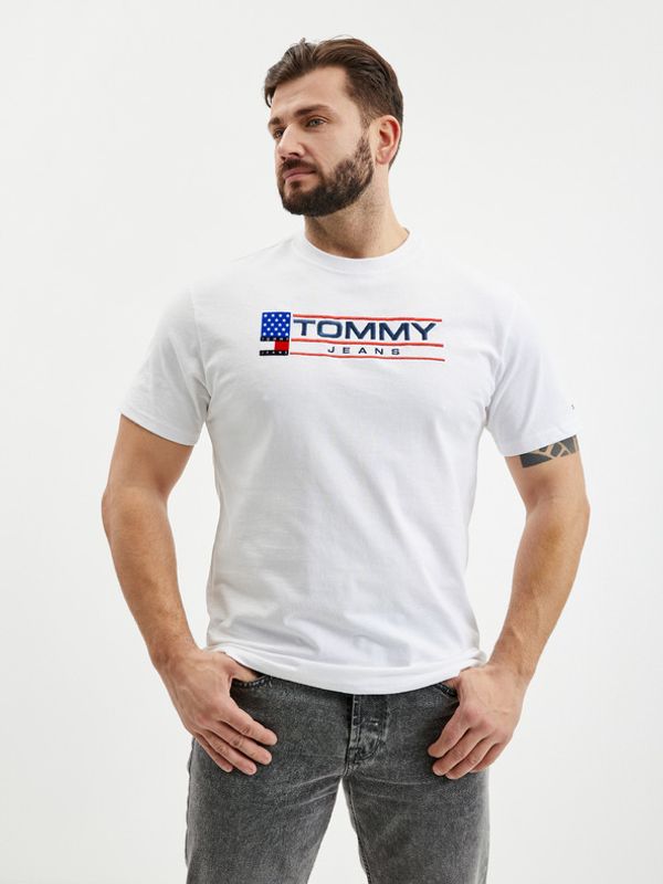 Tommy Jeans Tommy Jeans Majica Bela