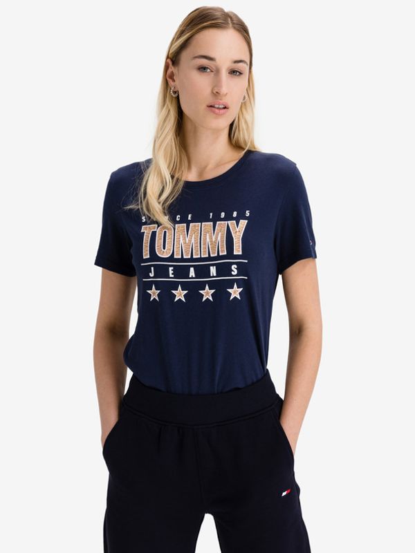 Tommy Jeans Tommy Jeans Majica Modra