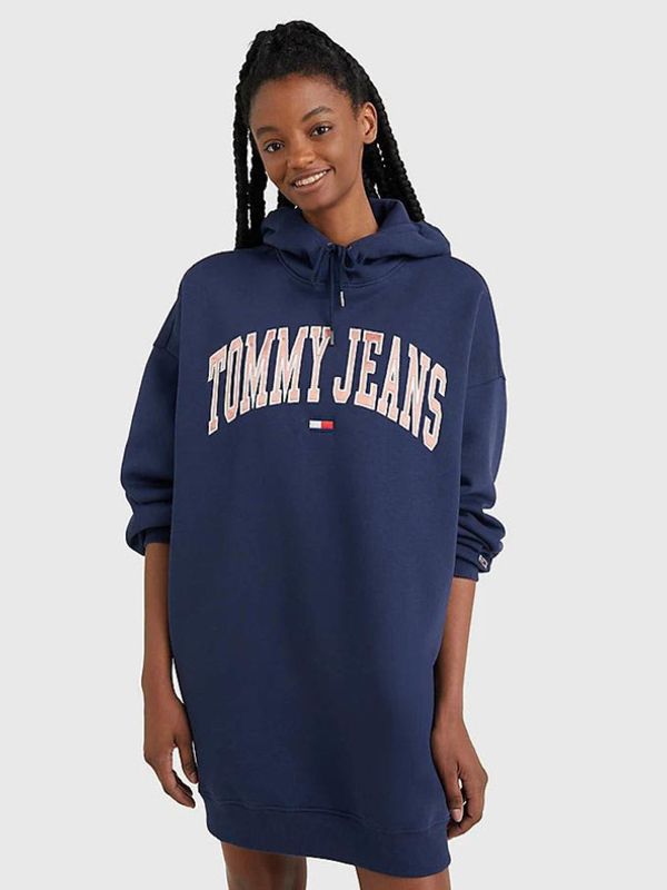 Tommy Jeans Tommy Jeans Obleka Modra