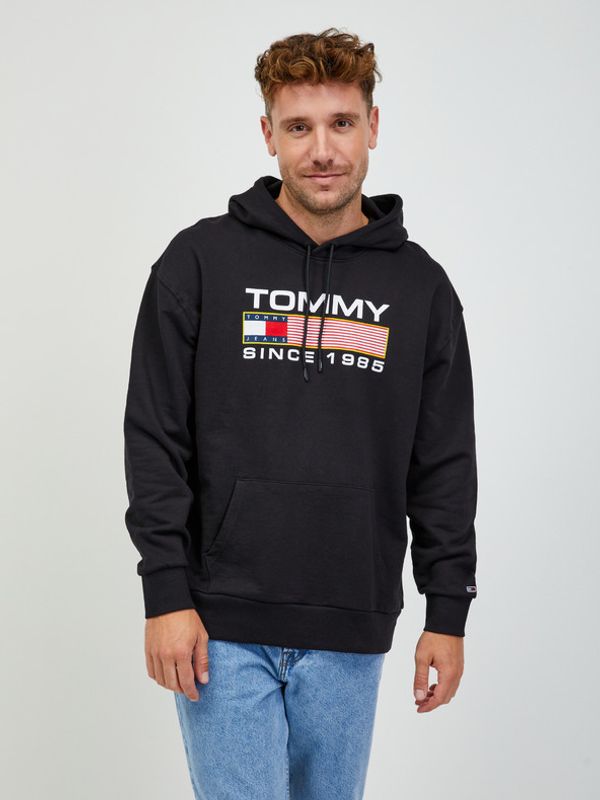 Tommy Jeans Tommy Jeans Pulover Črna