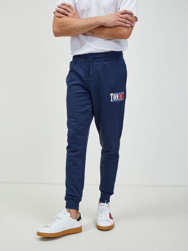 Tommy Jeans Tommy Jeans Spodnji del trenirke Modra