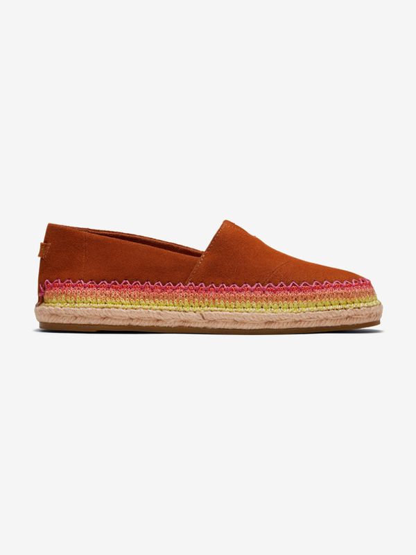 TOMS TOMS Espadrile Rjava