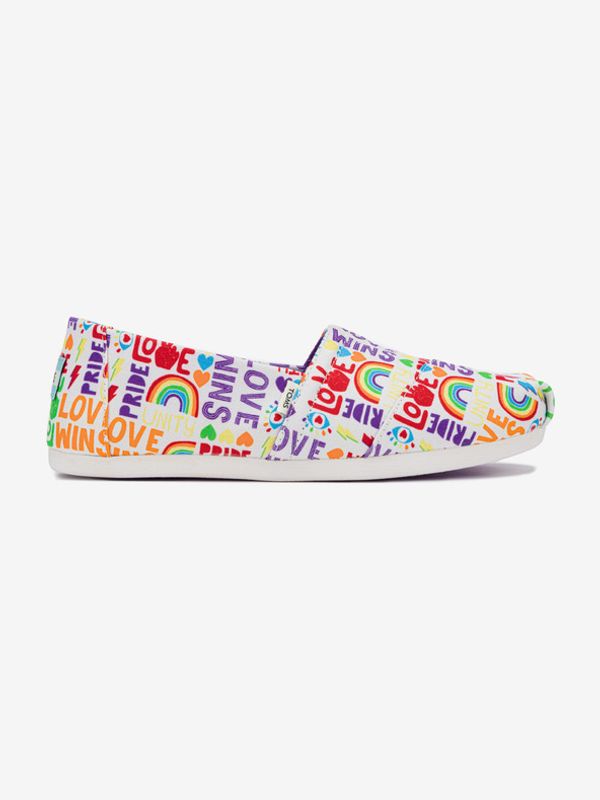 TOMS TOMS Unity Love Wins Slip On Vijolična