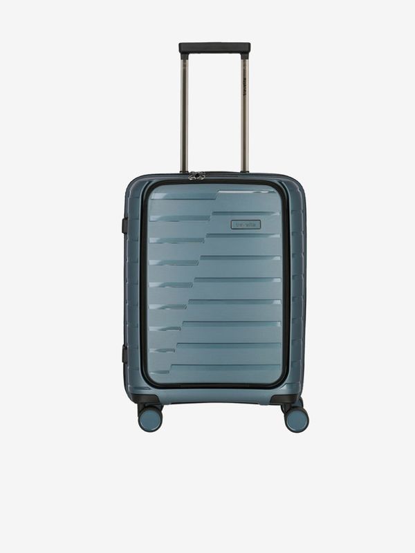 Travelite Travelite Air Base 4w S Front pocket Ice blue Kovček Modra