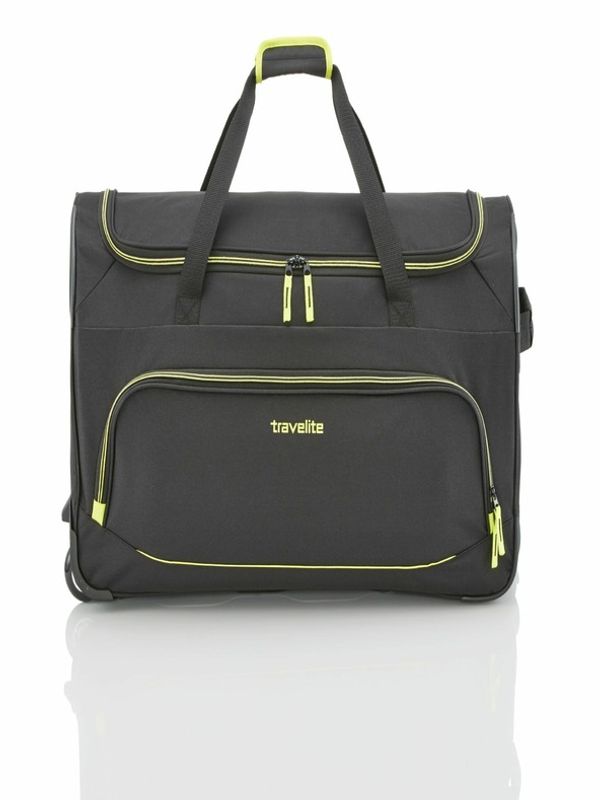 Travelite Travelite Basics Fresh Wheeled Duffle Potovalna torba Črna