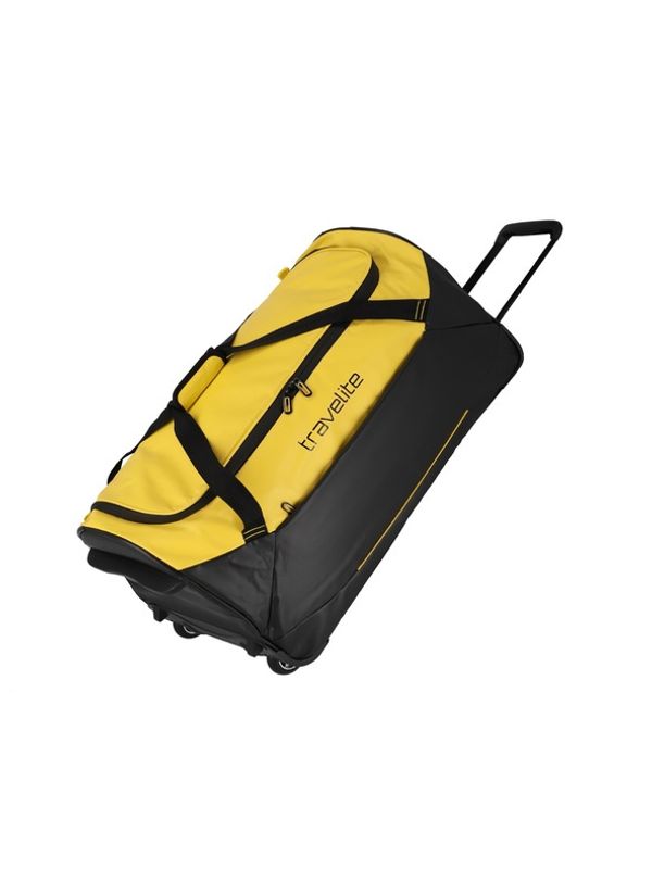 Travelite Travelite Basics Trolley Travel Bag Black/yellow Torba Rumena