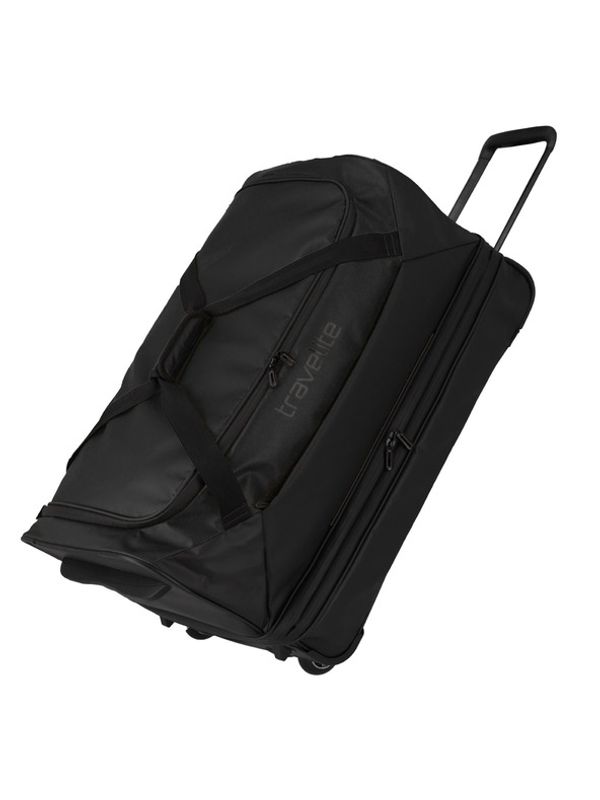 Travelite Travelite Basics Wheeled Duffle Exp. Torba Črna