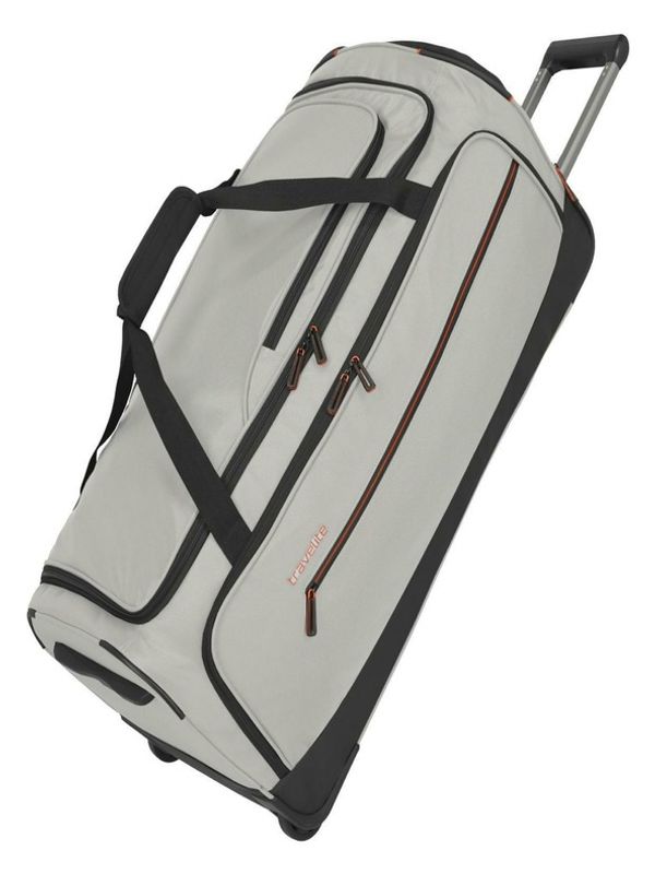 Travelite Travelite Crosslite 5.0 Wheeled Duffle L White Sand Torba Bela