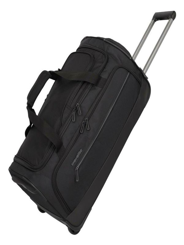 Travelite Travelite Crosslite 5.0 Wheeled Duffle M Black Torba Črna