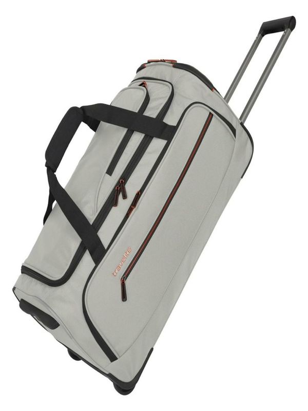 Travelite Travelite Crosslite 5.0 Wheeled Duffle M White Sand Torba Bela