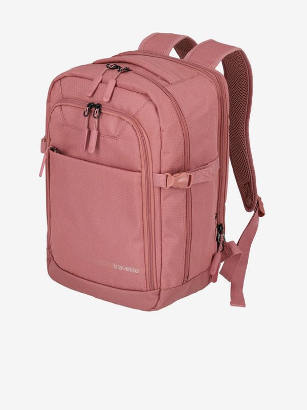 Travelite Travelite Kick Off Cabin Backpack Rosé Nahrbtnik Roza