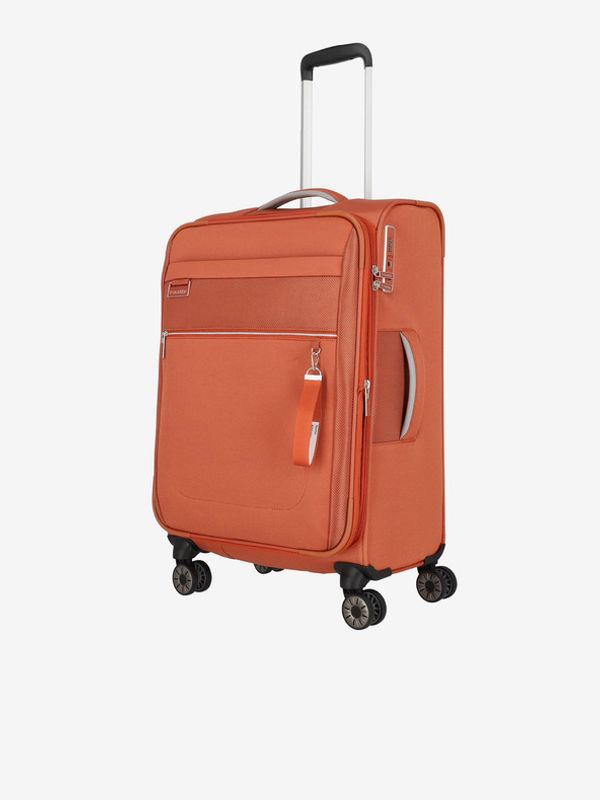 Travelite Travelite Miigo 4w M Copper/chutney Kovček Oranžna