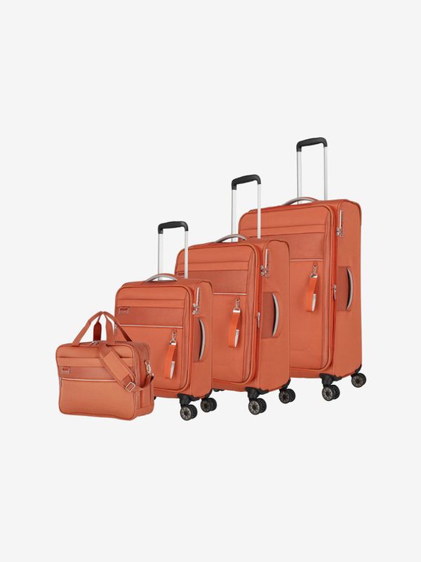 Travelite Travelite Miigo 4w S,M,L + BB Copper/chutney Set Oranžna