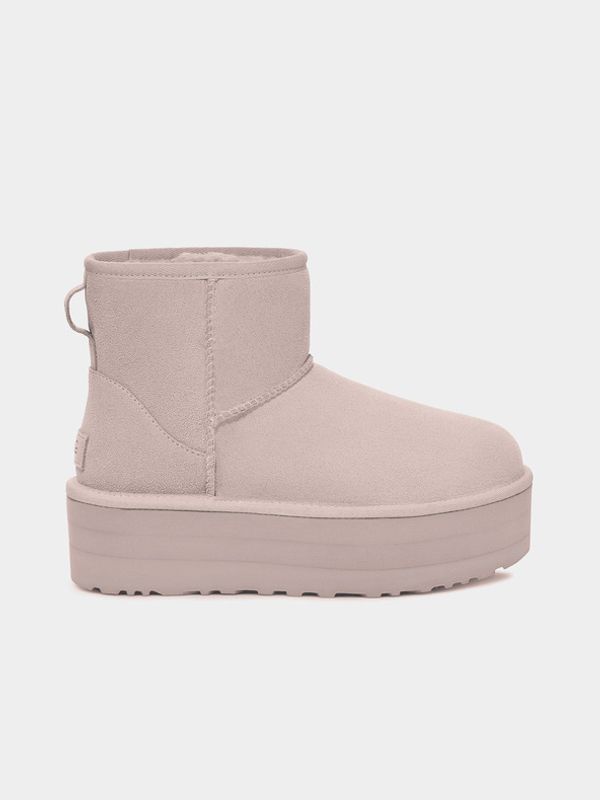 UGG UGG Classic Mini Gležnarji Roza