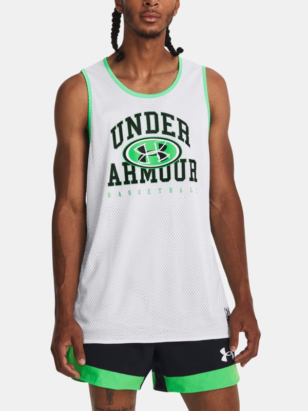 Under Armour Under Armour Baseline Majica brez rokavov Bela