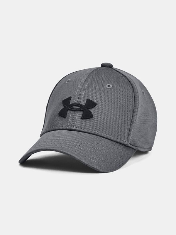 Under Armour Under Armour Boy's UA Blitzing Otroška kapa s šiltom Siva
