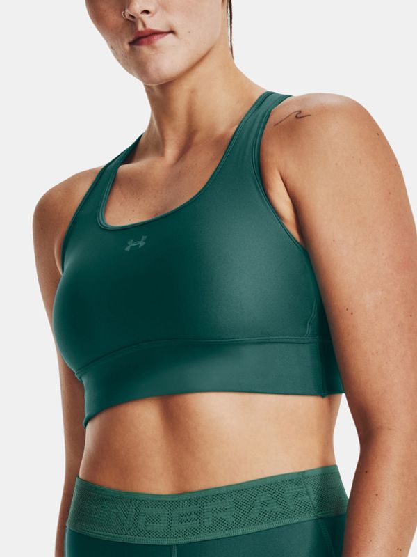 Under Armour Under Armour Crossback Longline Športni Modrček Zelena