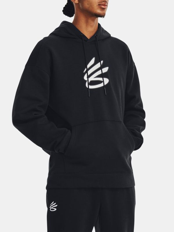 Under Armour Under Armour Curry Big Splash PO Hoodie Pulover Črna