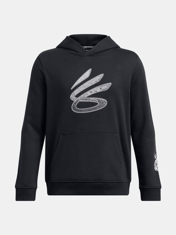 Under Armour Under Armour Curry Boys Splash Hoodie Pulover otroška Črna