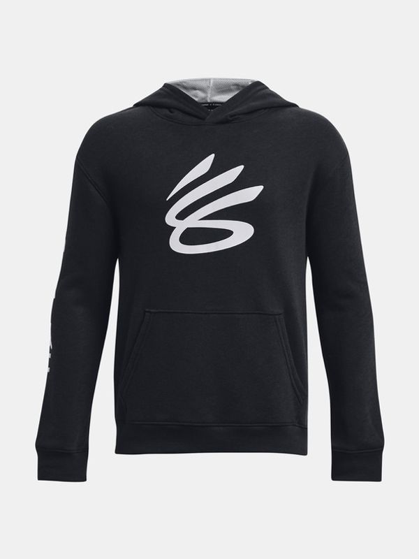 Under Armour Under Armour Curry Boys Splash Hoodie Pulover otroška Črna