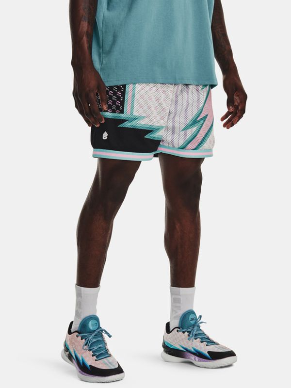 Under Armour Under Armour Curry Draft Day 8IN Kratke hlače Bela