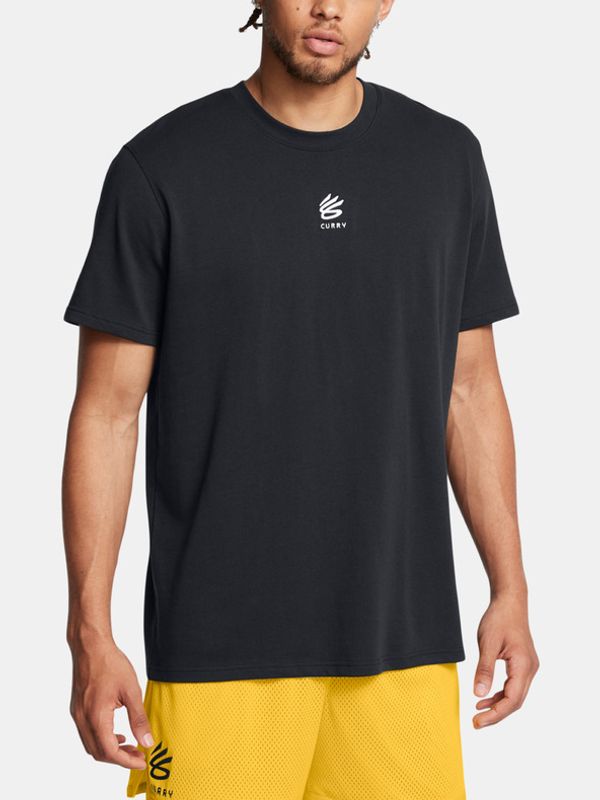 Under Armour Under Armour Curry Hvyweight Logo Tee Majica Črna