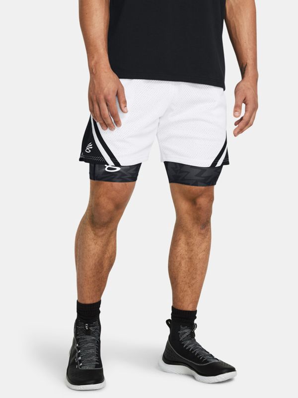 Under Armour Under Armour Curry Mesh Short 4 Kratke hlače Bela