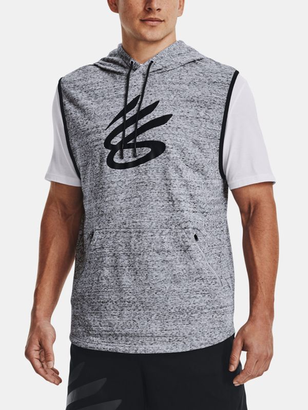 Under Armour Under Armour Curry Sleeveless Hoodie Pulover Siva