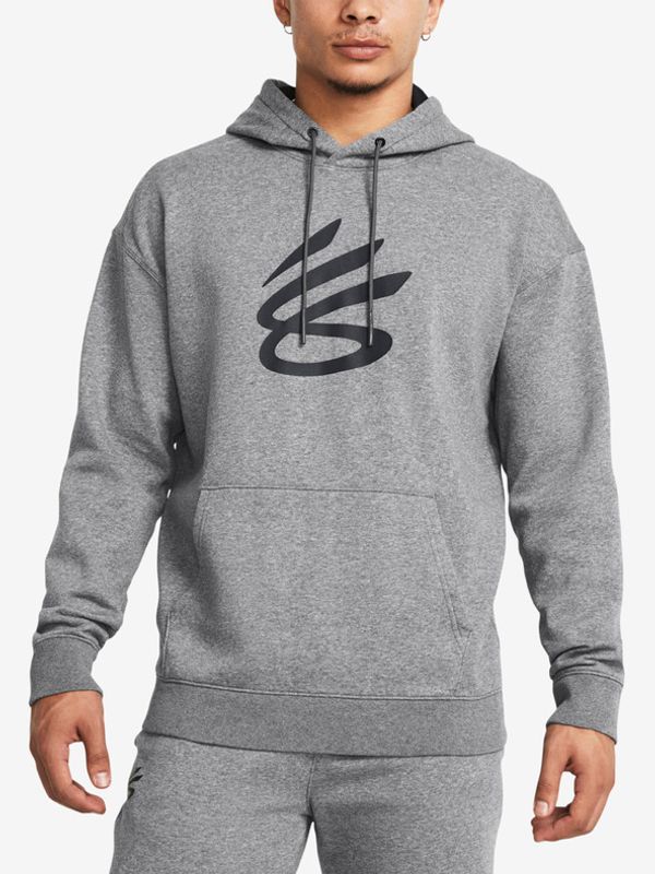 Under Armour Under Armour Curry Splash Hoodie Pulover Siva