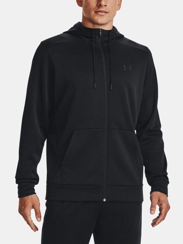 Under Armour Under Armour Fleece FZ Pulover Črna