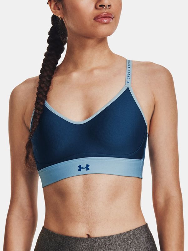 Under Armour Under Armour Infinity Covered Low Športni Modrček Modra