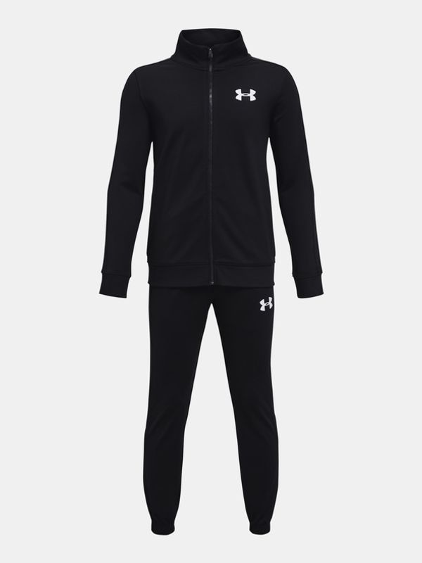 Under Armour Under Armour Knit Track Suit Otroški komplet trenirka Črna