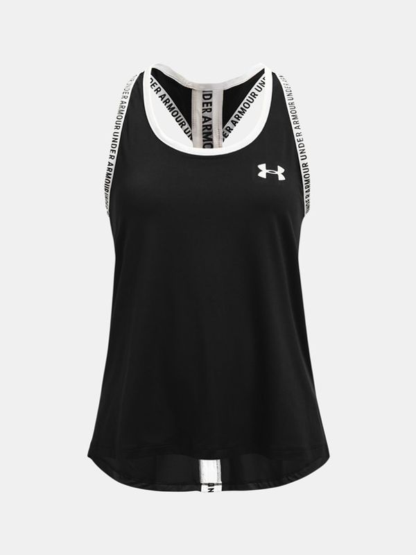 Under Armour Under Armour Knockout Majica brez rokavov otroška Črna