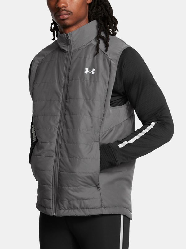 Under Armour Under Armour Launch Pro Insulated Brezrokavnik Siva