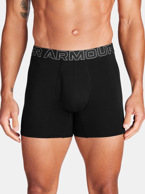 Under Armour Under Armour M UA Perf Cotton 6in Oprijete boksarice 3 Piece Črna