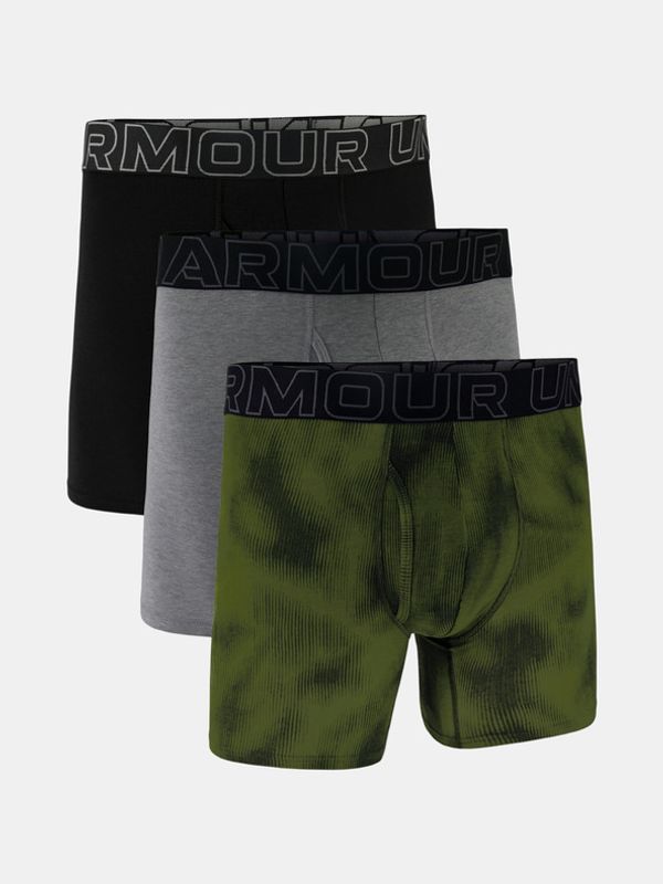Under Armour Under Armour M UA Perf Cotton Nov 6in Oprijete boksarice 3 Piece Zelena