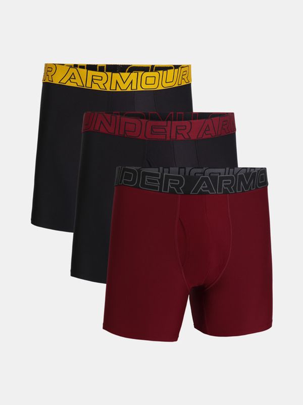 Under Armour Under Armour M UA Perf Tech 6in Oprijete boksarice 3 Piece Rdeča