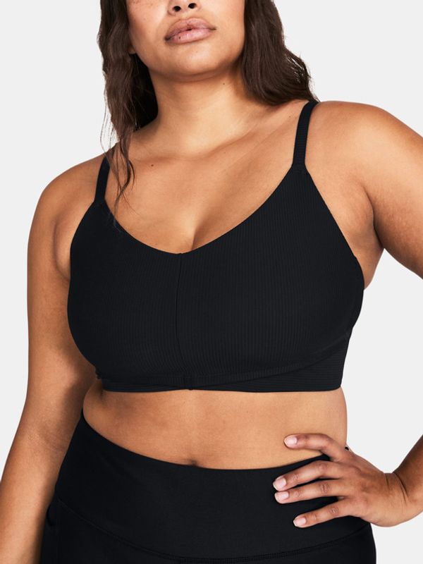 Under Armour Under Armour Meridian Rib Bralette Športni Modrček Črna