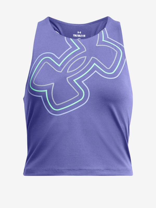 Under Armour Under Armour Motion Branded Crop Otroški top Vijolična