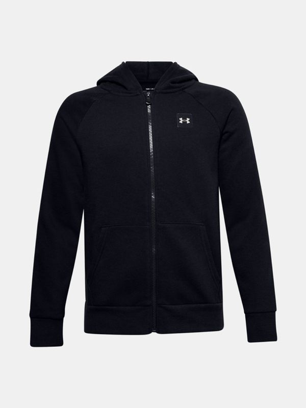 Under Armour Under Armour Otroški pulover UA Rival Fleece FZ Črna