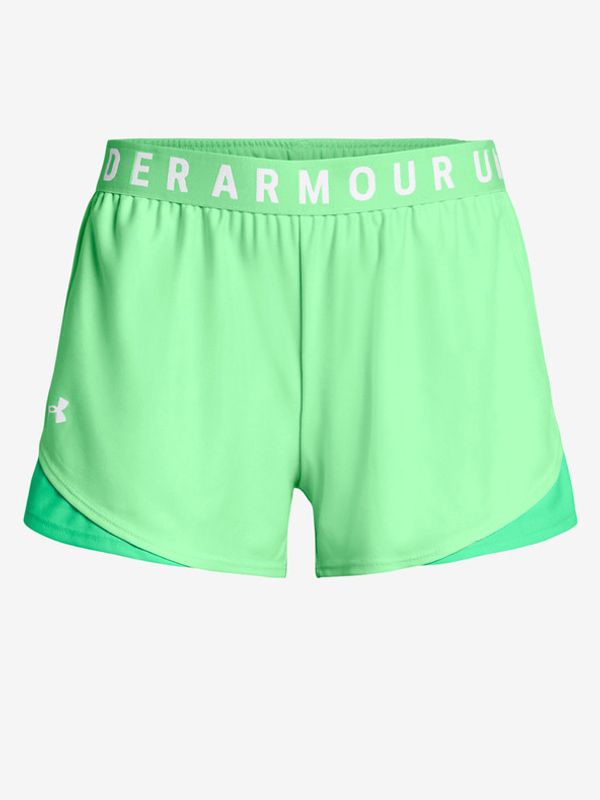 Under Armour Under Armour Play Up Shorts 3.0 Kratke hlače Zelena