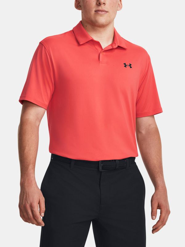 Under Armour Under Armour Polo majica Rdeča