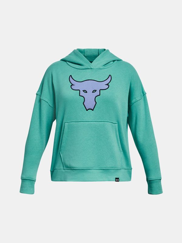 Under Armour Under Armour Project Rock Brhma Bull Fleece HD Pulover otroška Modra